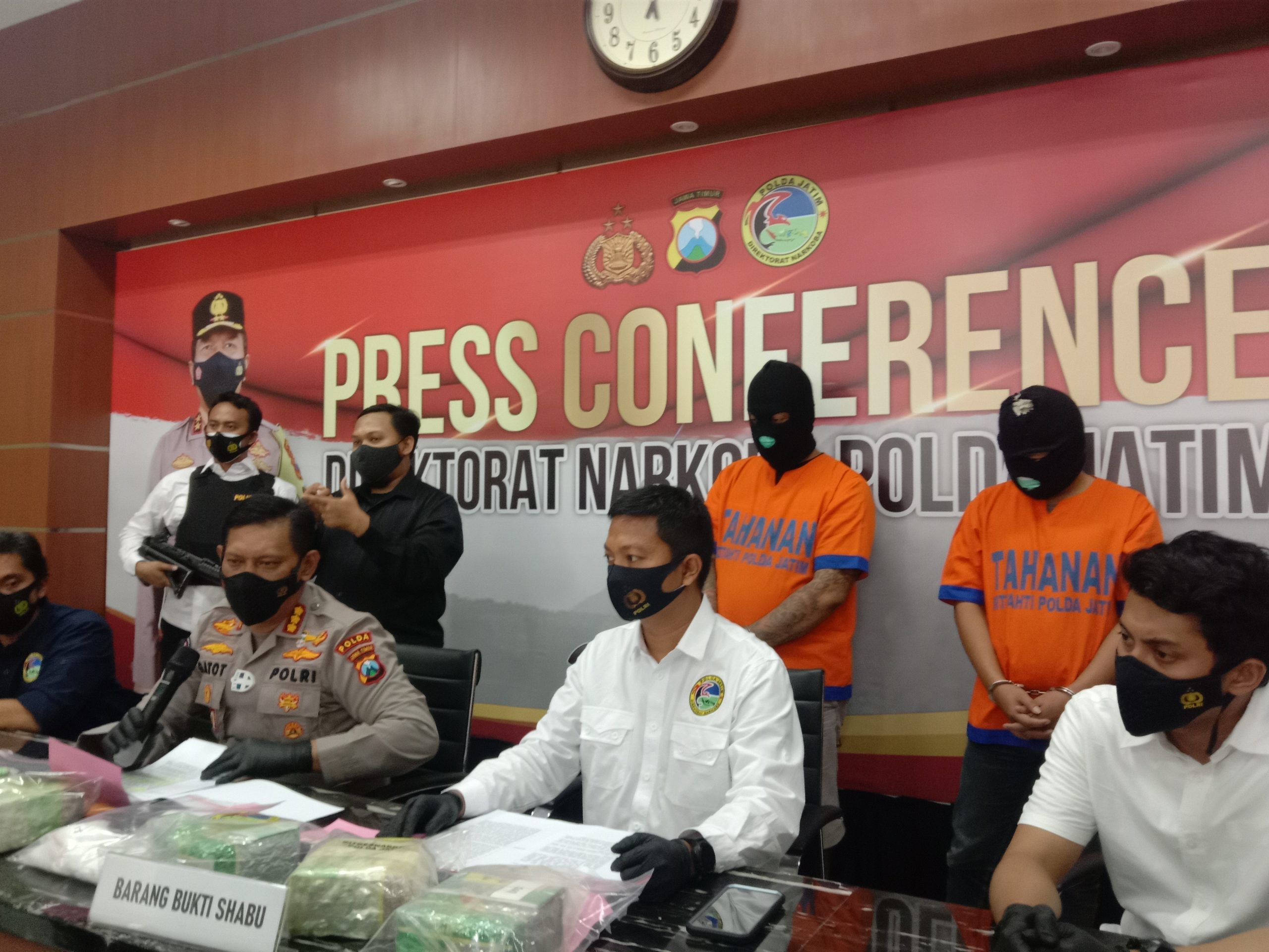 Foto Kabid Humas Polda Jawa timur Kombes pol Gatot