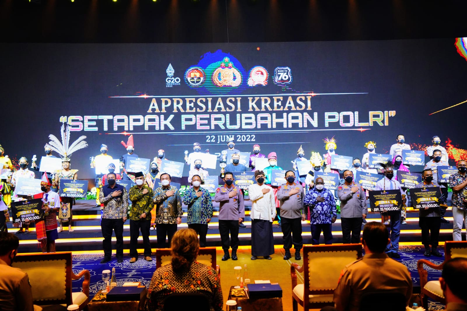 Daftar Pemenang Apresiasi Setapak Perubahan Polri - Forum Nusantara