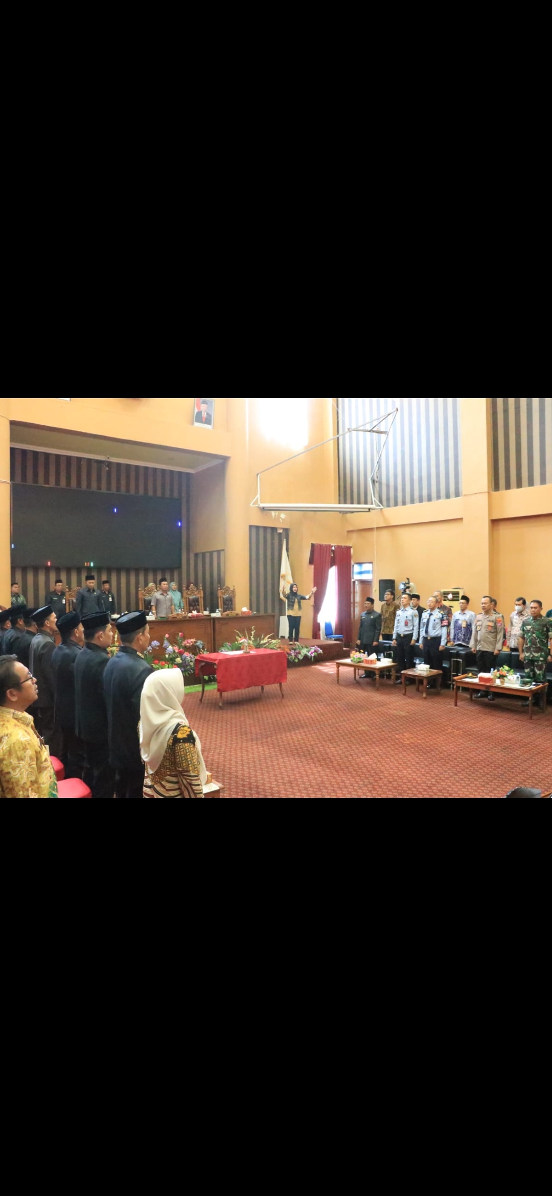 Dprd Kabupaten Tanah Bumbu Menggelar Sidang Paripurna Dalam Rangka Usulan Pemberhentian Dan